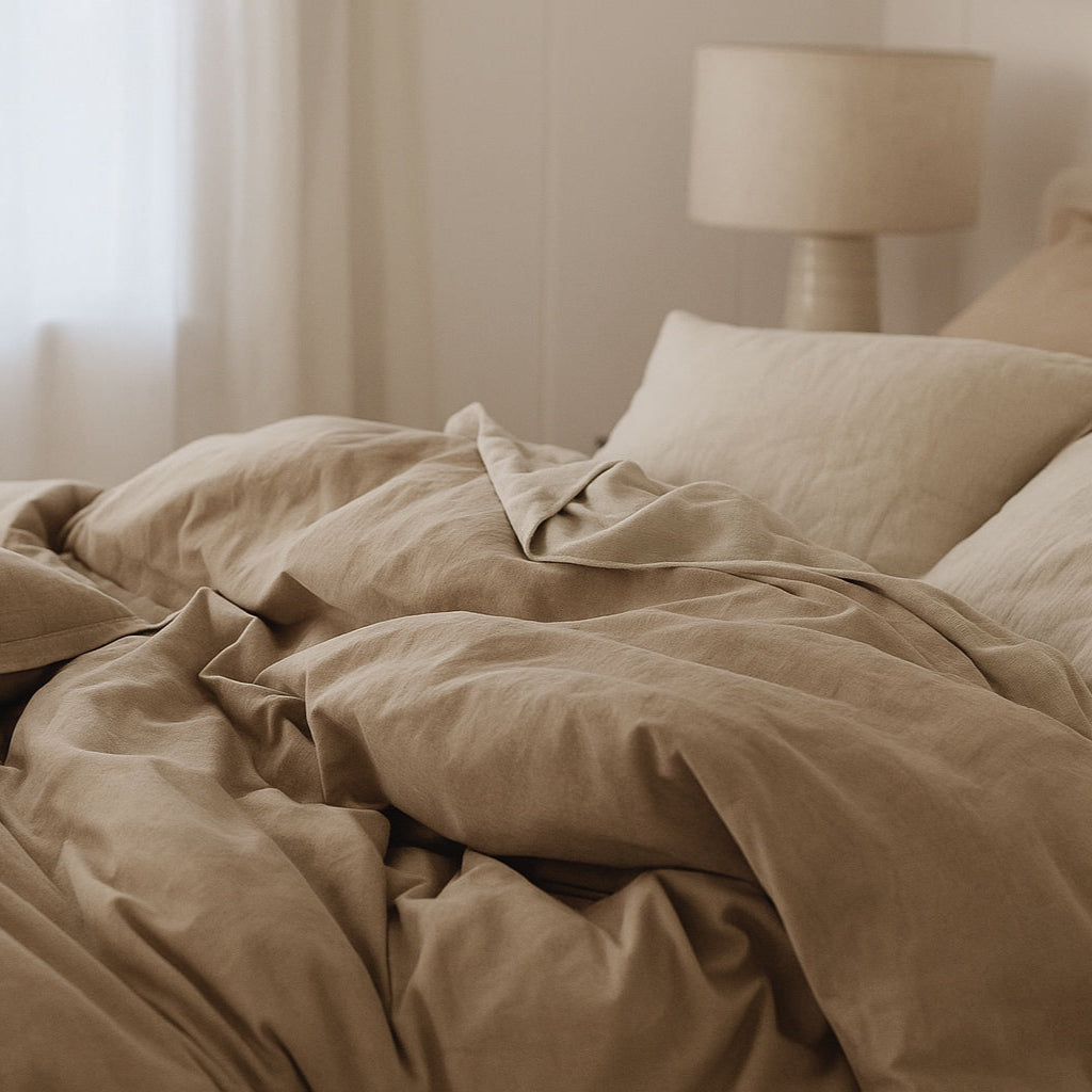 Beige Duvet Cover Set