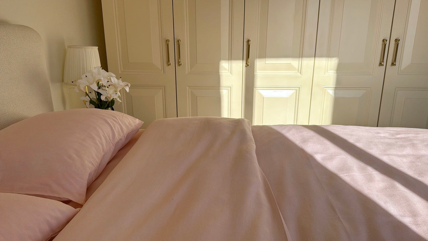 Fade Linen Duvet Cover Set