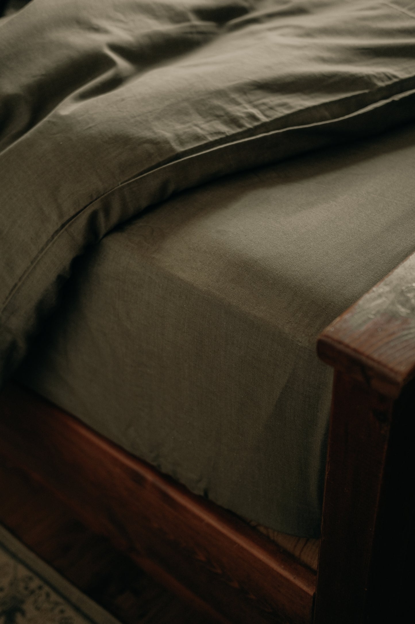 Olive Duvet Cover Set