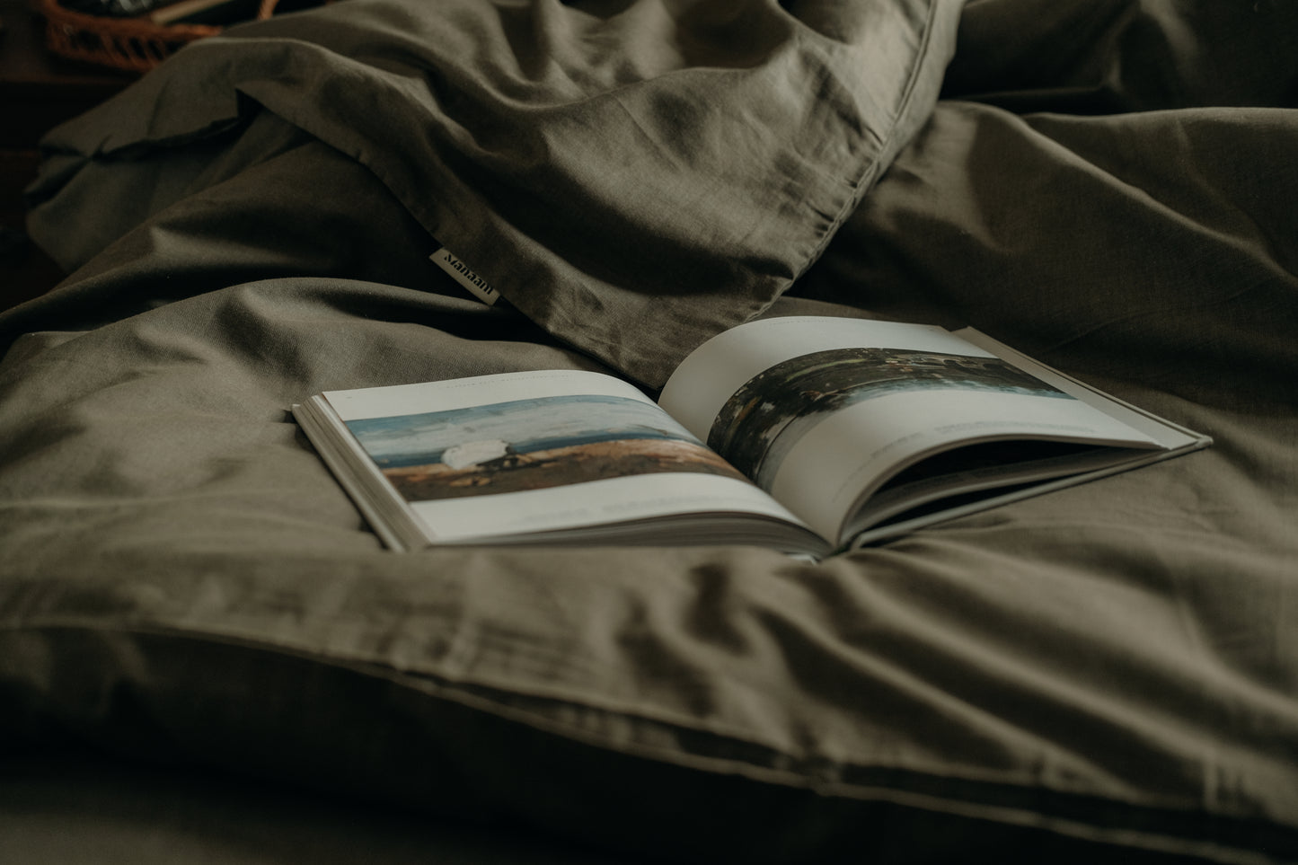 Olive Duvet Cover Set