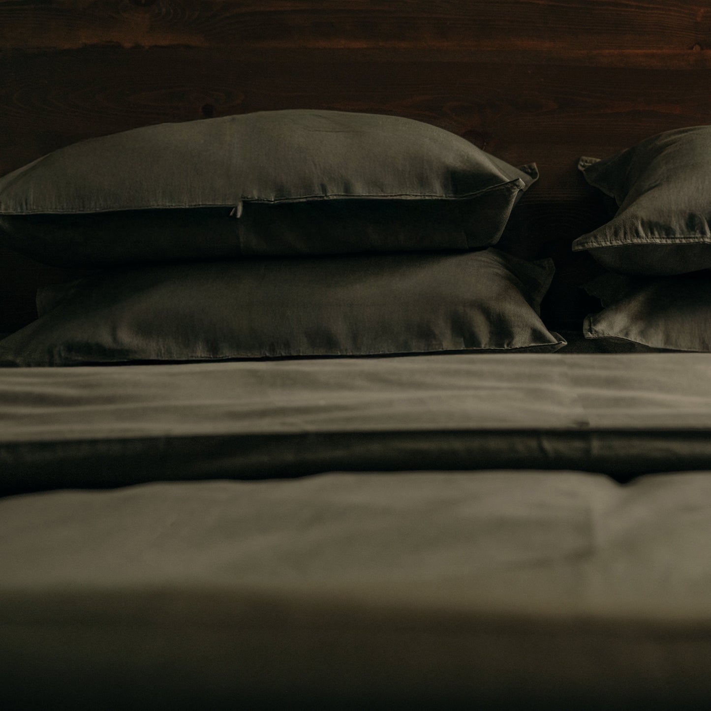 Olive Fitted Sheet Set