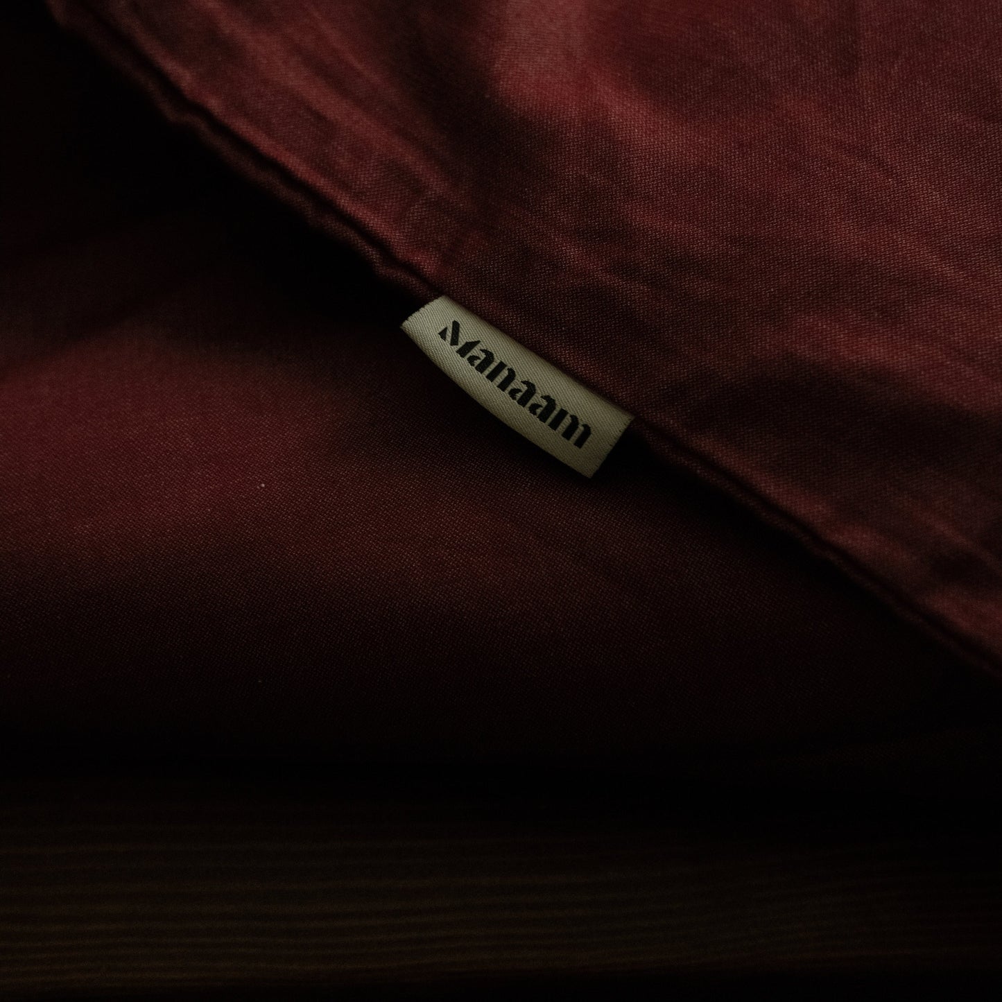 Burgundy Fitted Sheet Set