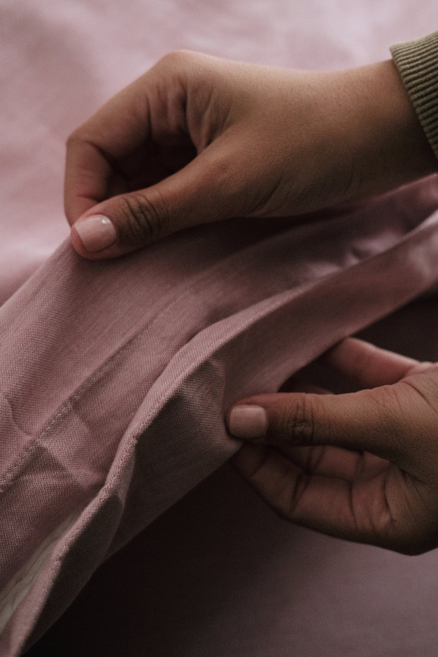 Dusty Mauve Duvet Cover Set