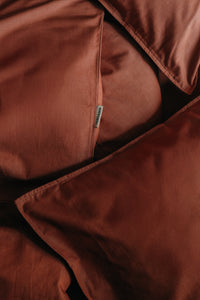 Terracotta Duvet Cover Set