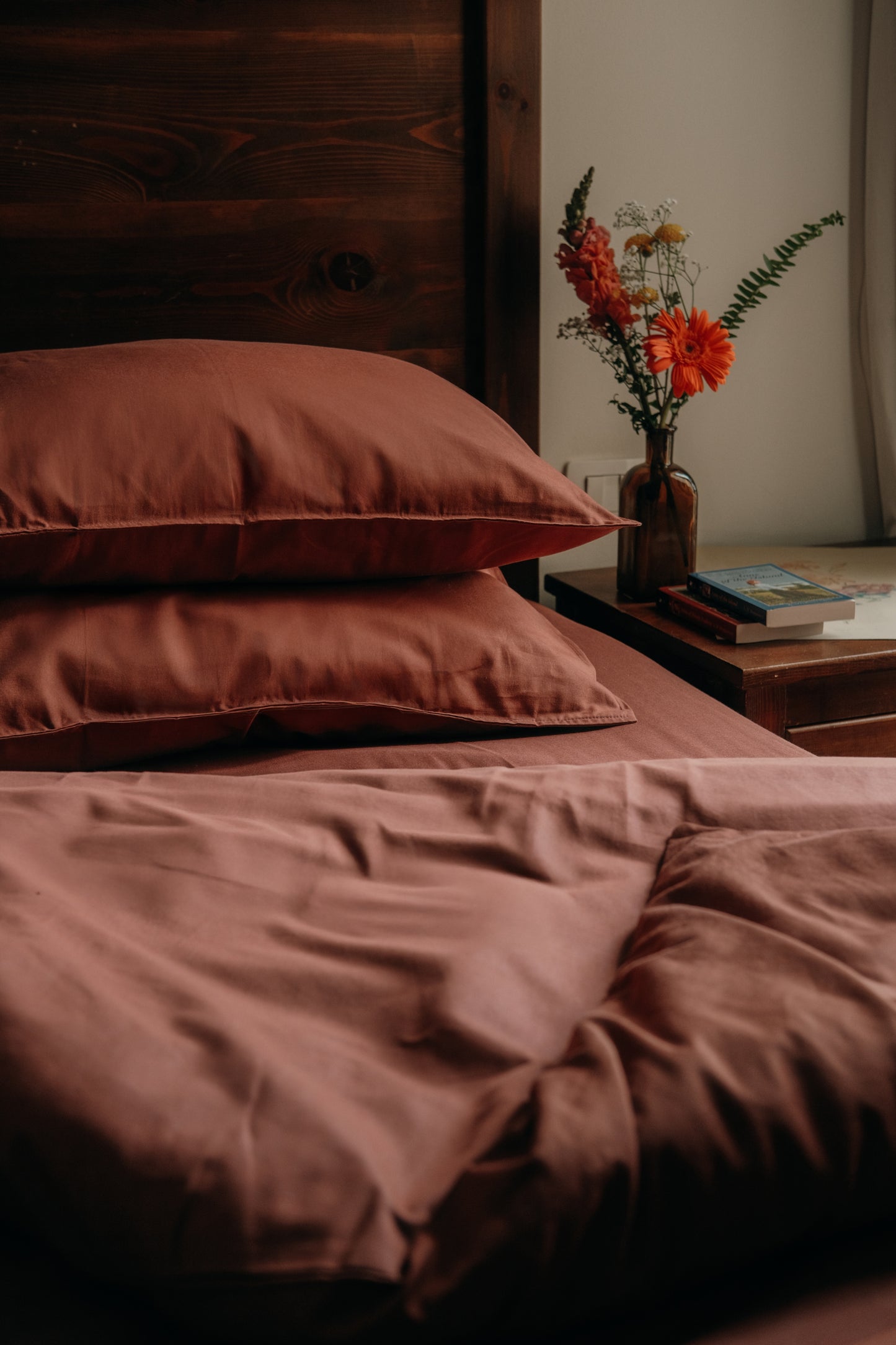 Terracotta Duvet Cover Set